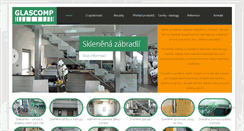 Desktop Screenshot of glascomp.cz